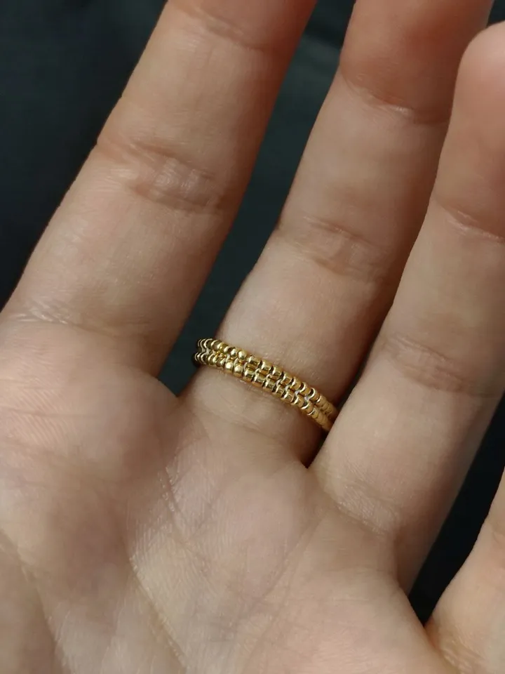PDF tutorial - Beaded Eye ring
