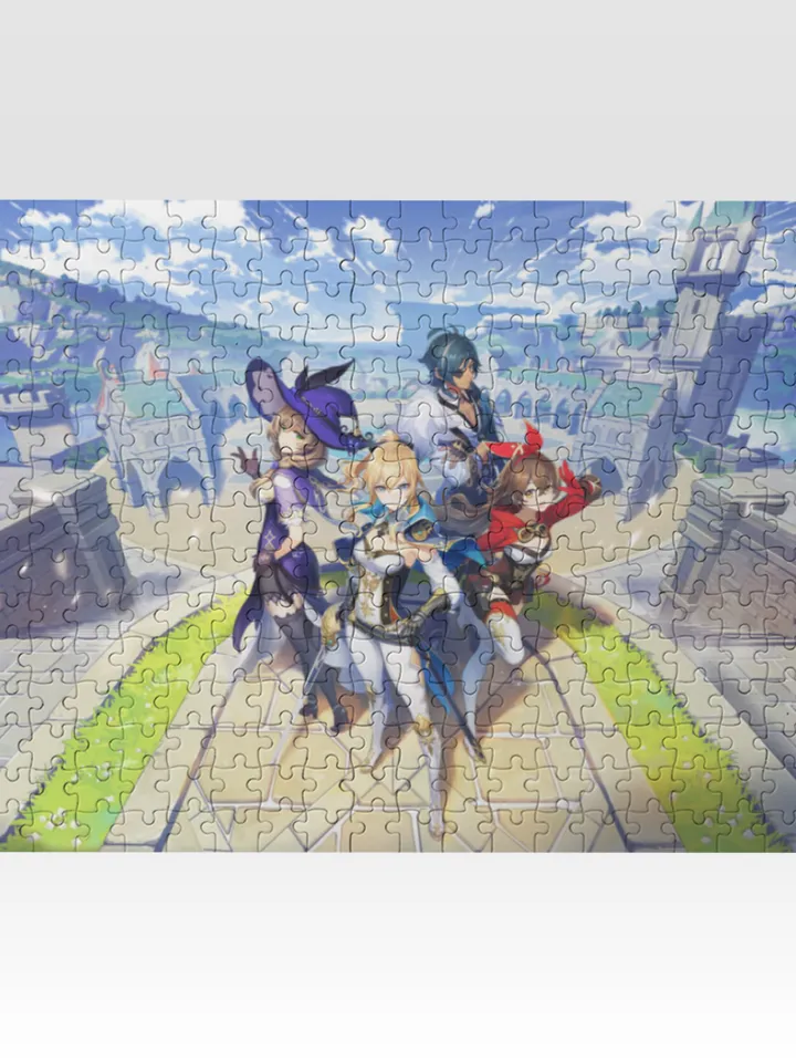 Genshin Impact Jigsaw Puzzle Wooden