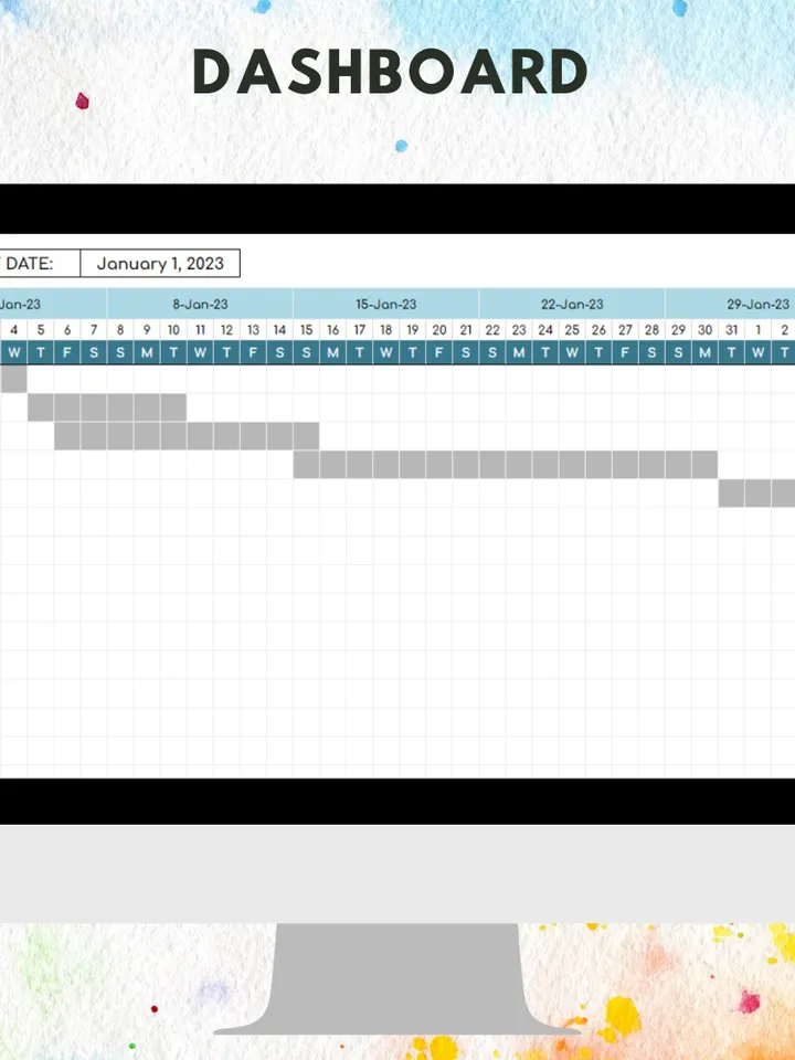 Project Management Process Template, Editable Google Sheets Template, Digital Download, Easy to Use, For Teams, Small Businesses Freelancers