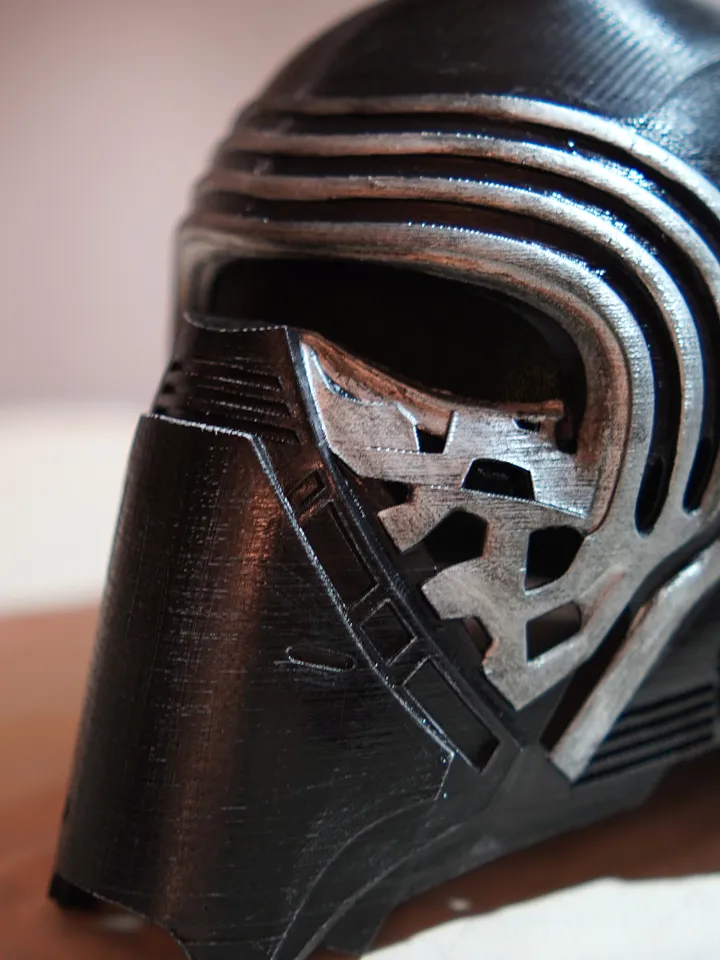 Kylo Ren helmet from Star Wars Dark Side of the Sith Kylo Ren helmet Star Wars
