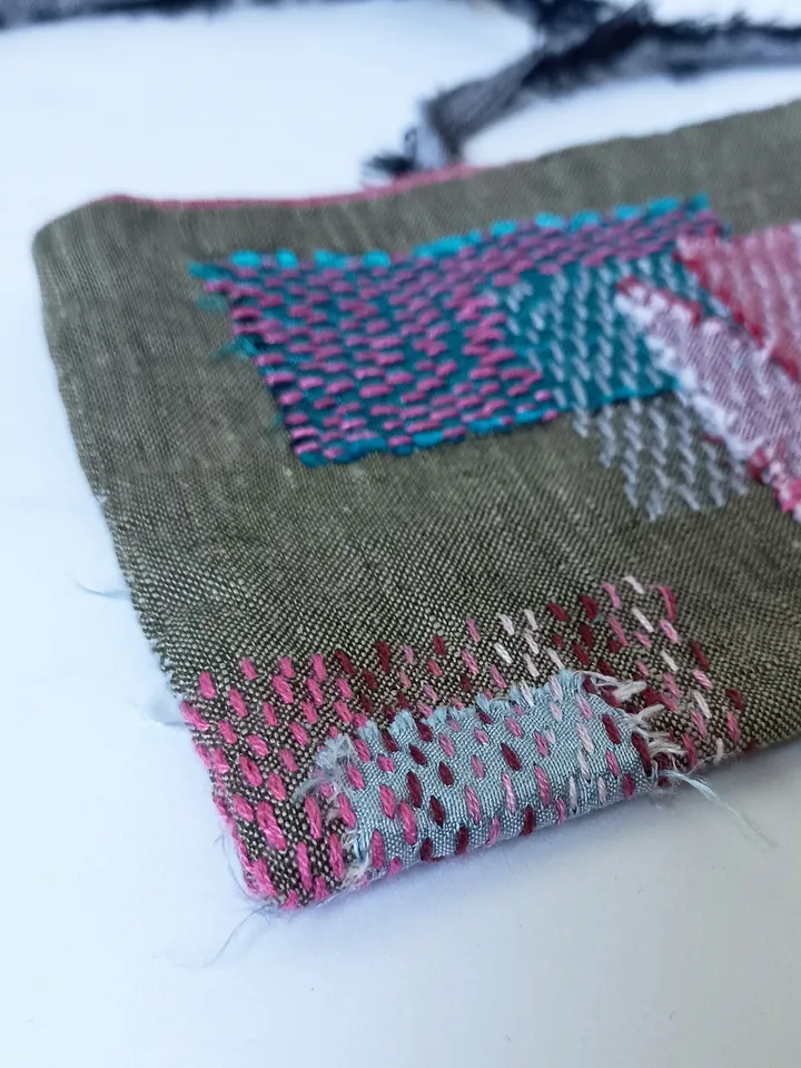 Patchwork Boro Bag.