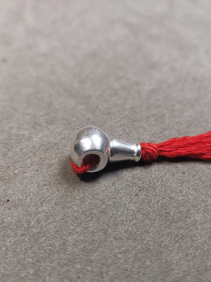 Gandhanra Tibetan Guru Bead,T-drilled 3-Hole Prayer Bead,Mala Bead,Connector Bead for Buddhist Bead Accessories