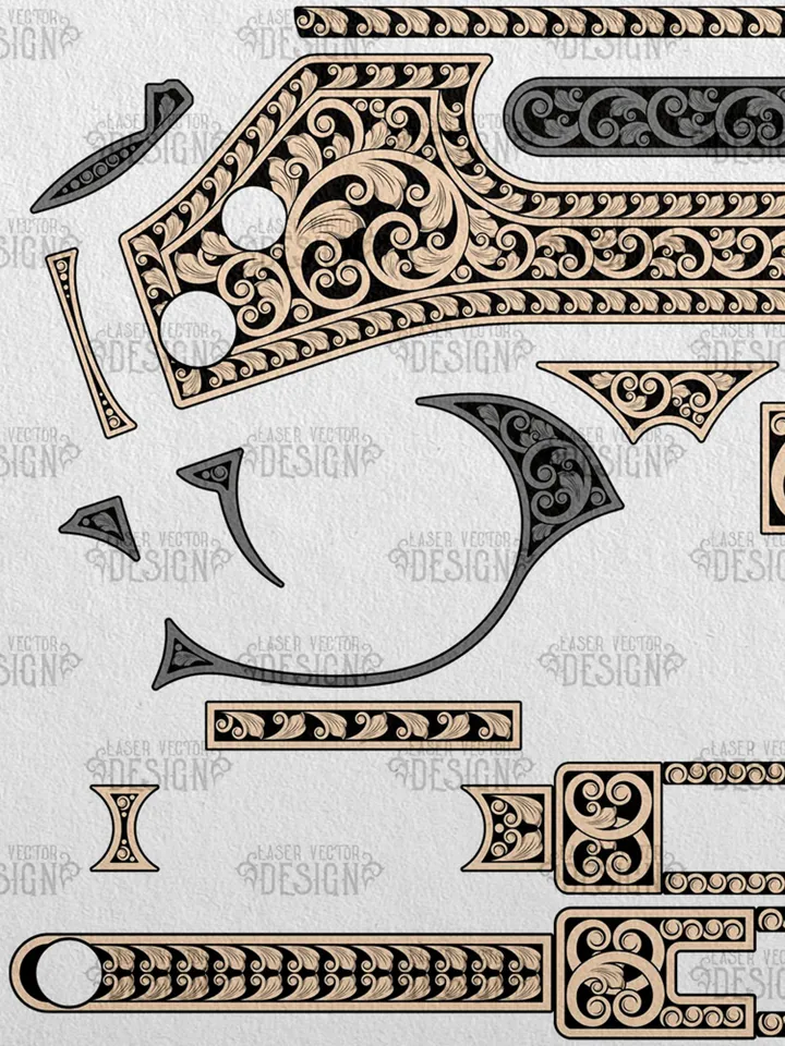 VECTOR DESIGN Henry Big Boy H010B Scrollwork