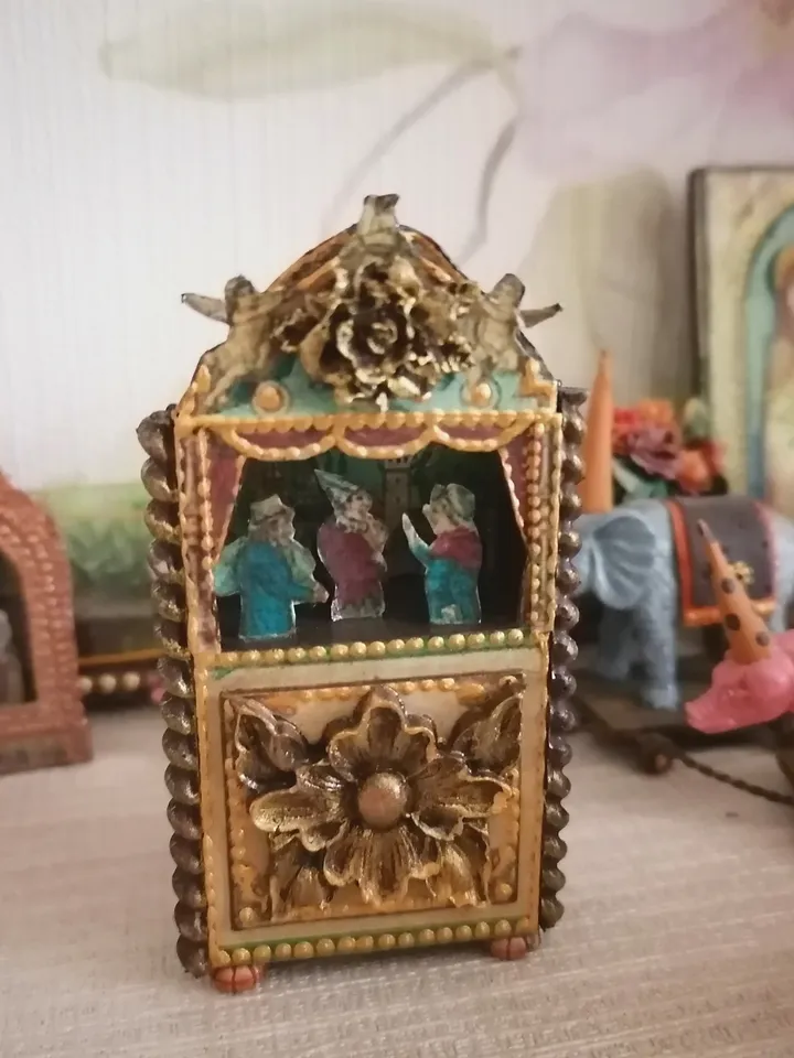 Puppet show. Ancient theater.1:12 scale.