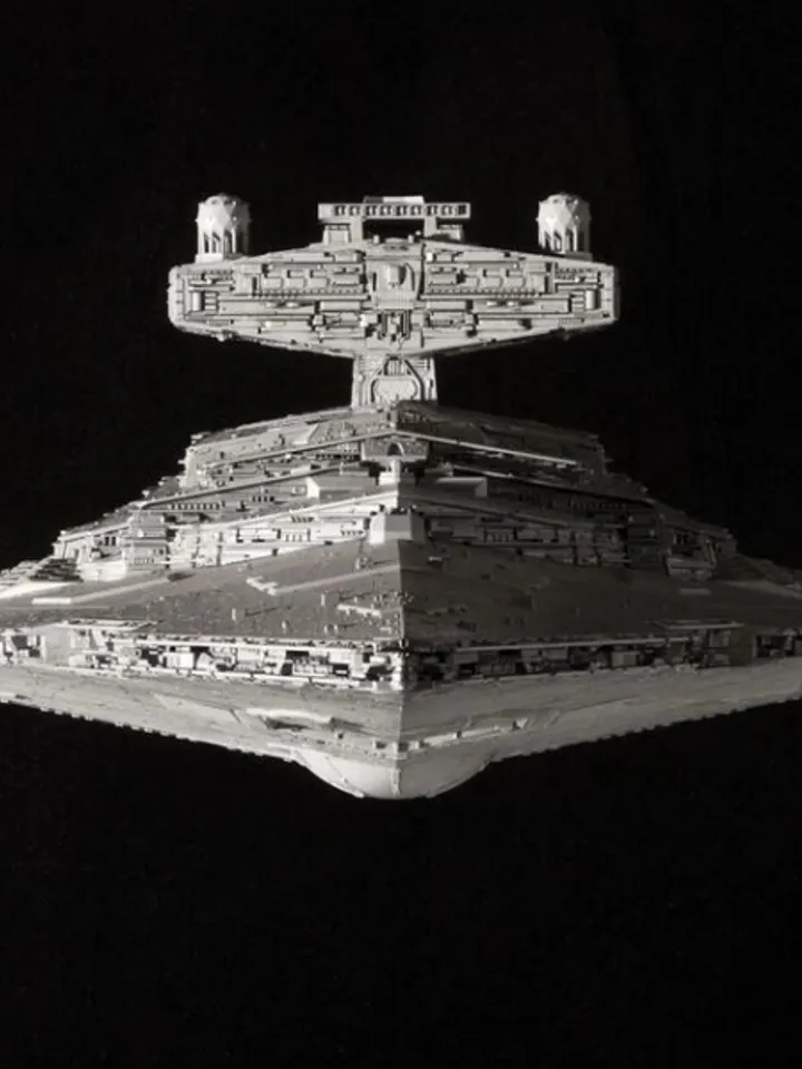 Original Zvezda 9057 - Star Wars Destroyer Model Build Kit Scale 1:2700 NEW BOX