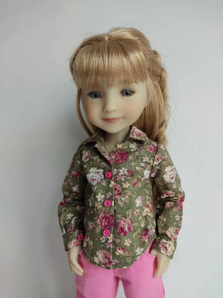 PDF sewing pattern for Ruby Red fashion Friends dolls.