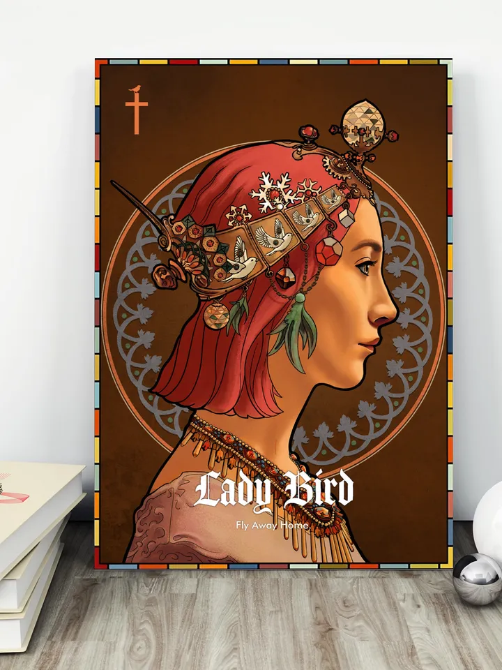 Lady bird fan art movie poster.