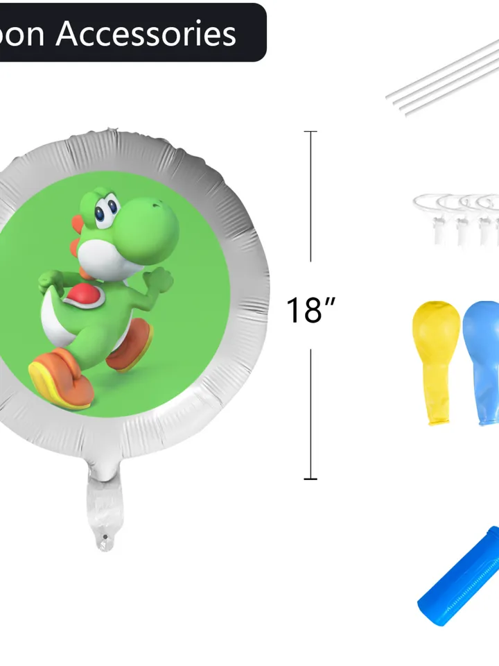 Yoshi Foil Balloon