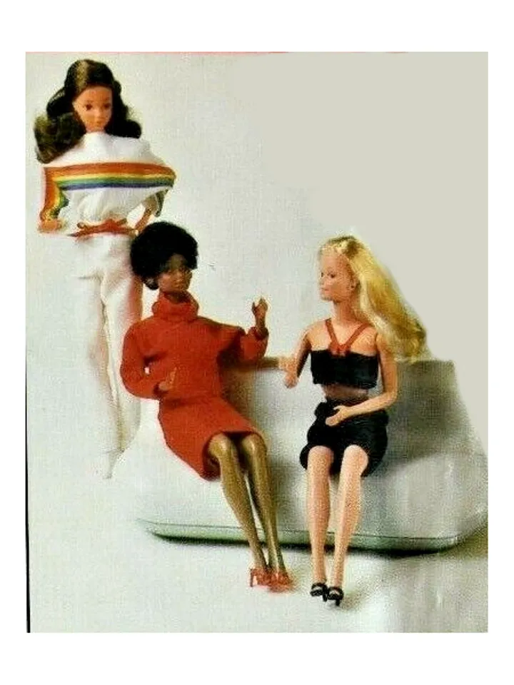 Barbie Vintage Sewing Pattern PDF Fashion Dolls size 11 1/2 inches Butterick 6170