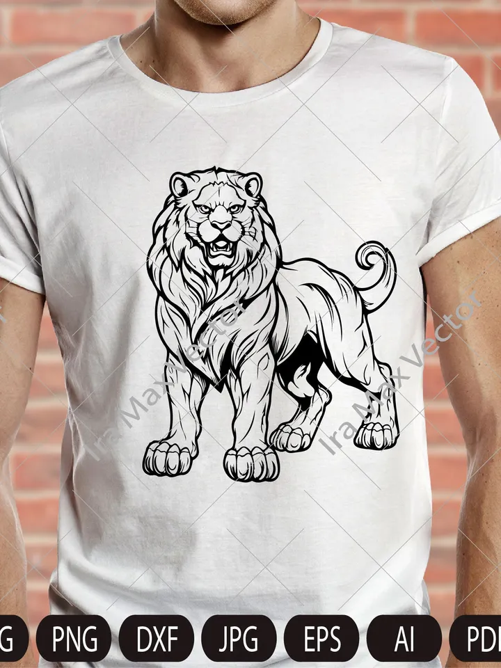 Lion svg, Lion Head svg , Lion standing svg , Lion King svg , Lions Mascot svg , Leo svg ,Lion Head ,Lion Printable, Lion heraldry