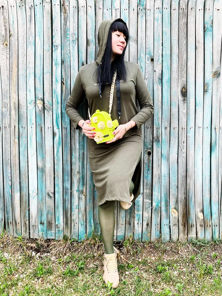 Green bag cactus, small crossbody purse, boho cottagecore bag, wallet crossbody, crossbody box bag, vegan phone crossbody, woven, drawstring