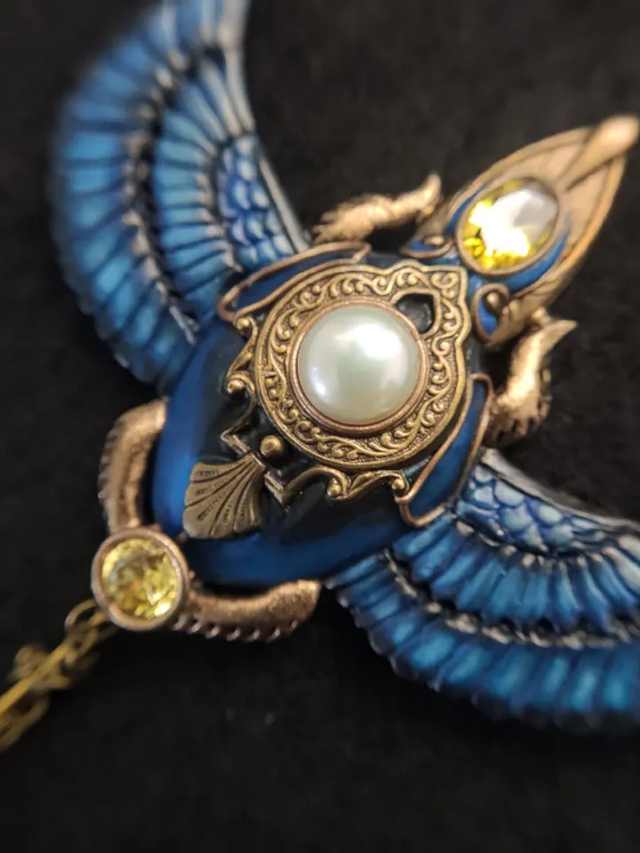 Scarab brooch,Insect brooch,Dung beetle brooch,Beetle brooch, Beetle jewelry