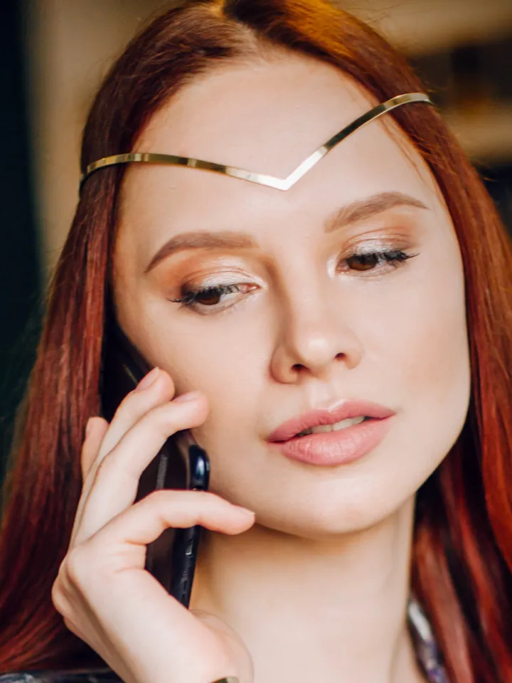 Minimalistic romantic casual styled diadem, fantasy wedding bridal headpiece, elven jewelry Toscana