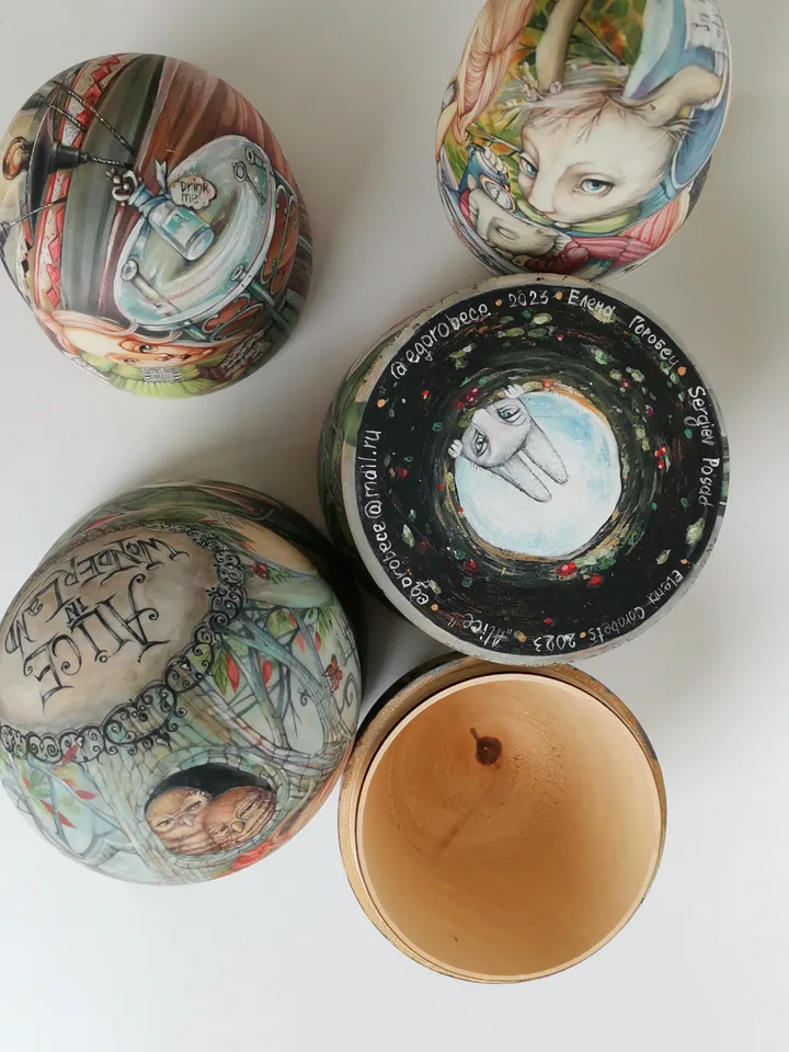 Matryoshka "Alice in Wonderland"