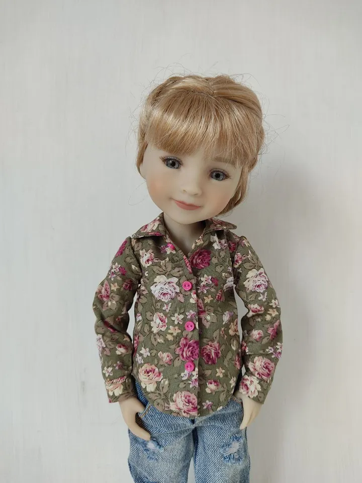 PDF sewing pattern for Ruby Red Fashion Friends dolls.