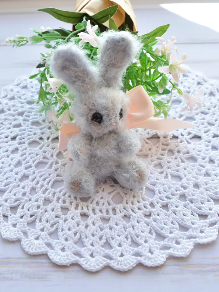 Amigurumi bunny crochet pattern, bunny toy pattern