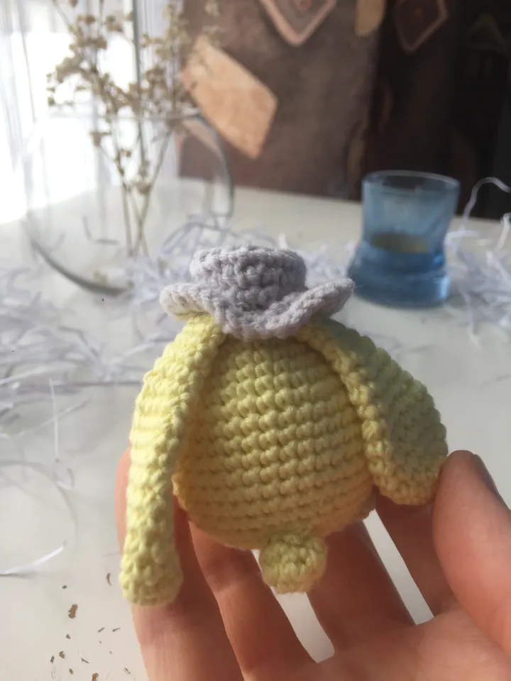 Crochet Pattern Easter Egg Bunny
