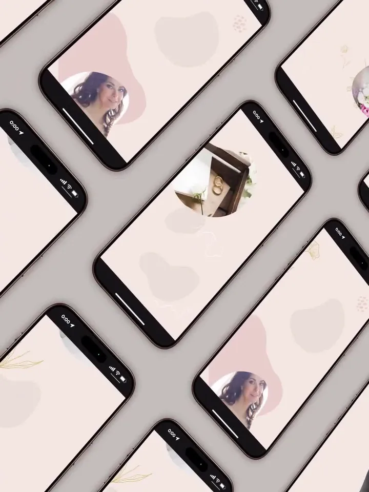 Wedding Invitation Story Planner Template After Effects