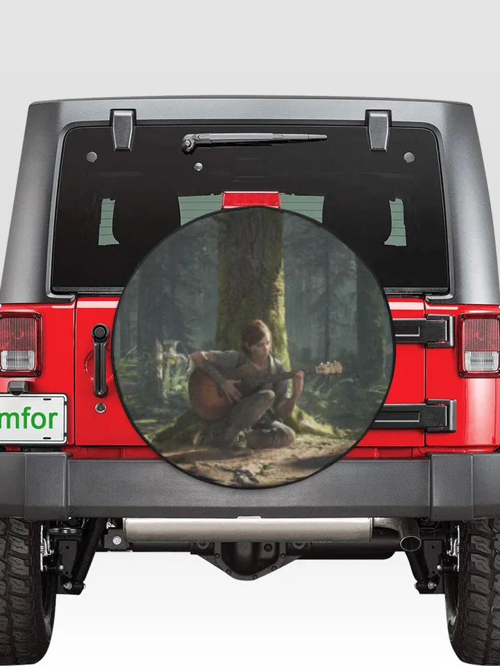 Ellie The Last of Us Spare Tire Cover