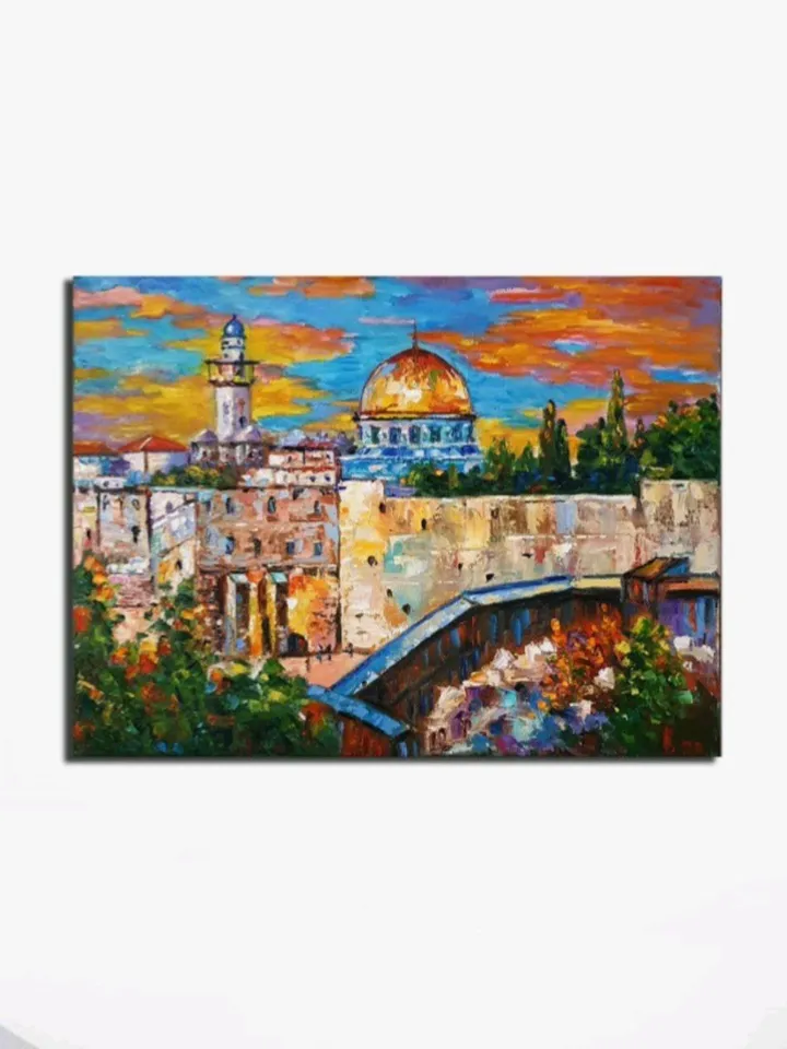 Jerusalem Dome of the Rock oil painting