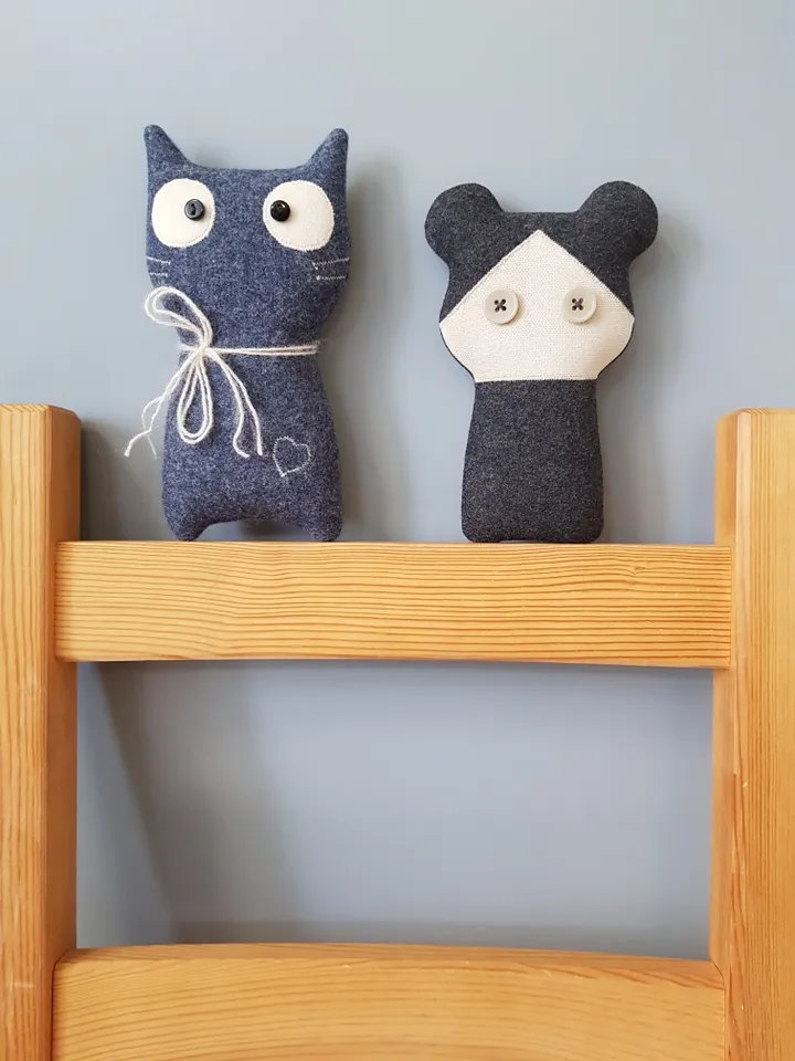Cat sewing pattern PDF, digital tutorial in english