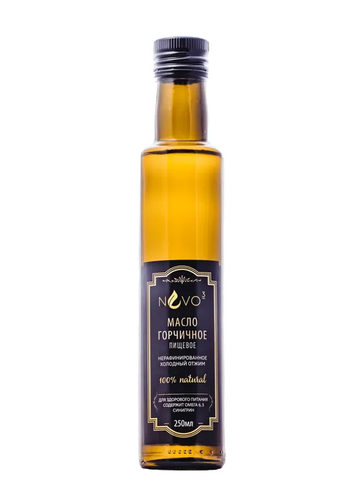Unrefined Mustard Oil First Cold Pressed 250 ml