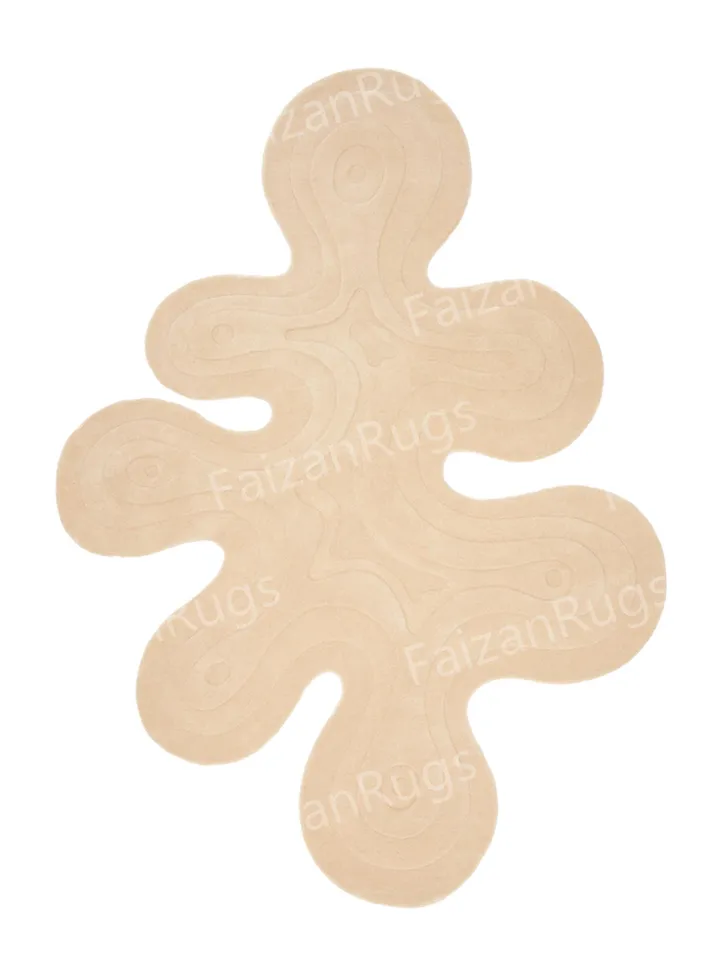 Classical Brown Dune Hand Tufted Rug 100% Wool For Living Room, Bed Room, Kids Room In Any Size 10x14,10x12,9x12,8x10,6x9,5x8,