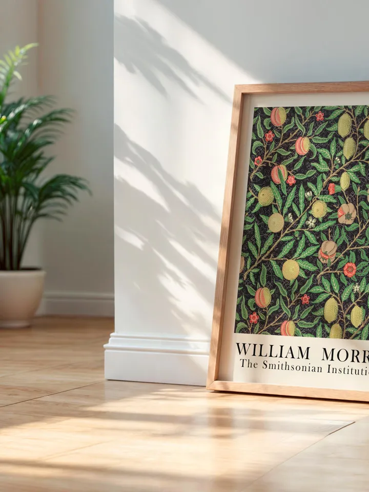 William Morris Wall Art, Vintage Botanical Print, Floral Poster Arts Decor, Digital Download, William Morris Print Digital Download 015