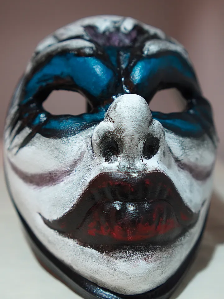 Mask of Clover from the game Payday (mask of Clover Payday 2)