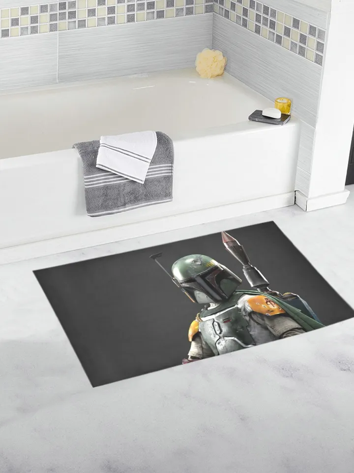 Boba Fett Bath Mat, Bath Rug