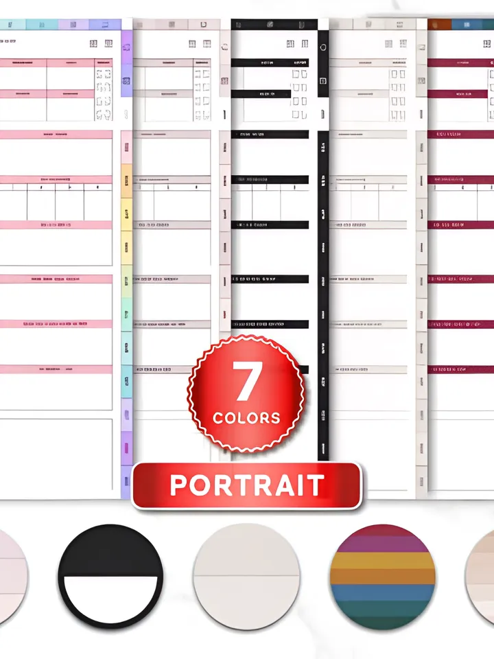 2025 Bundle Digital Planner, Goodnotes
