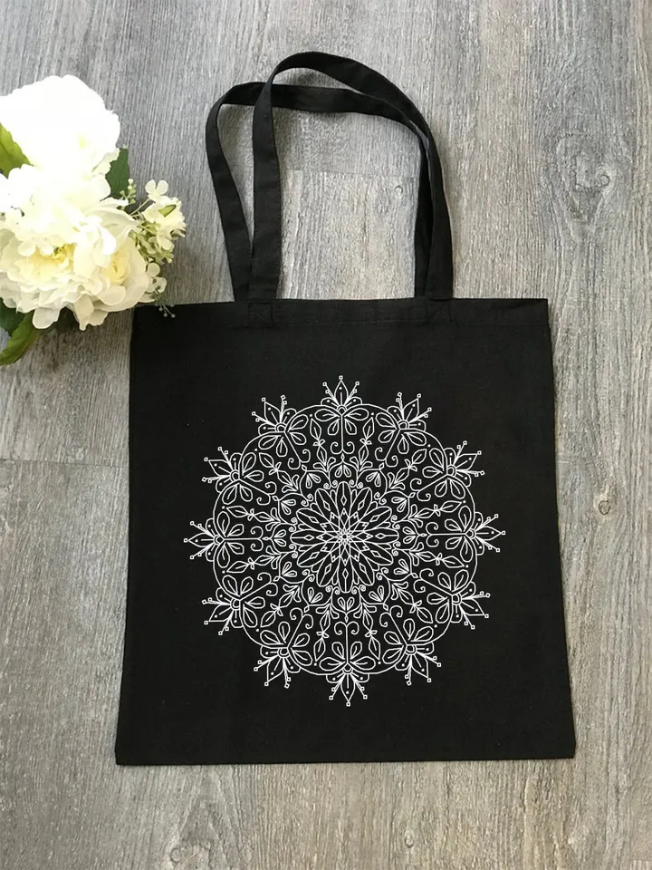 Floral mandala blackwork pattern PDF Blackwork mandala embroidery download PDF, Mandala cross stitch, Backstitch chart Mandala ornament #W12
