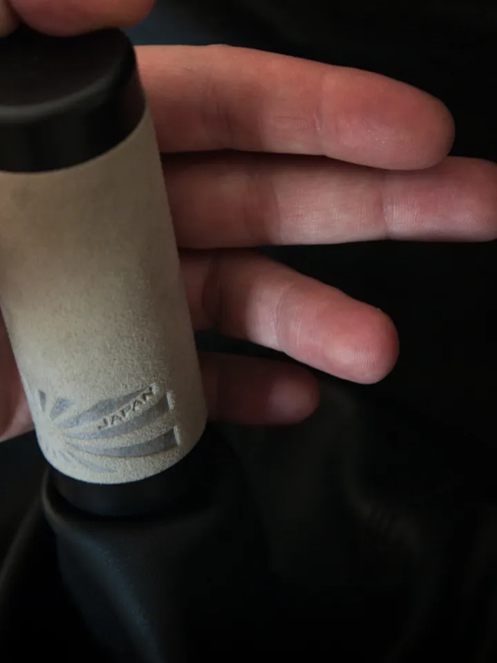 Custom made alcantara shift knob for manual honda acura toyota cars