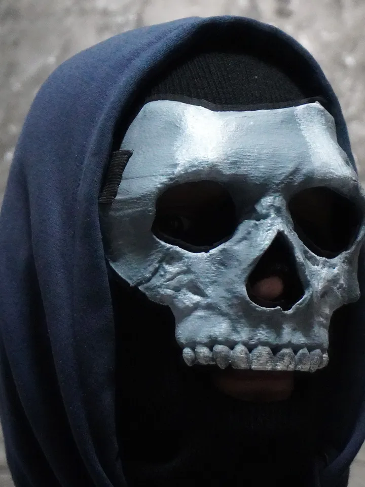 Ghost Skull Ghost Mask from Call Of Duty Modern Warfare Ghost mask
