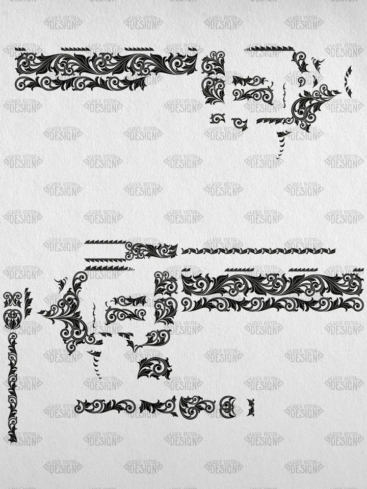 VECTOR DESIGN Colt Python 6 in Scrollwork