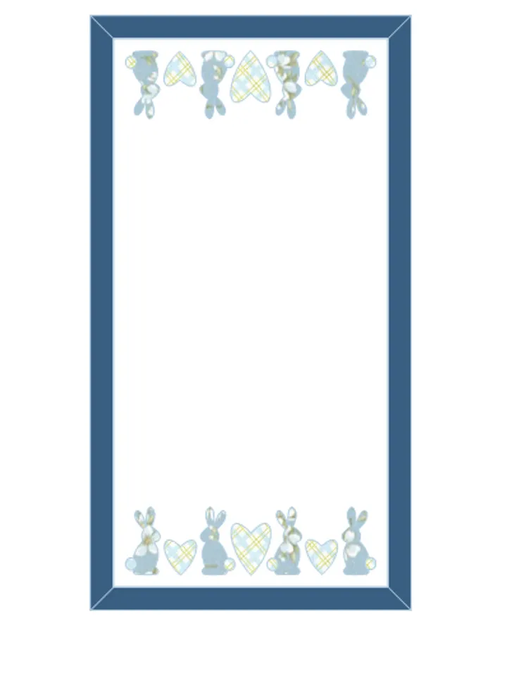 Applique pattern PDF "Easter Bunnies"