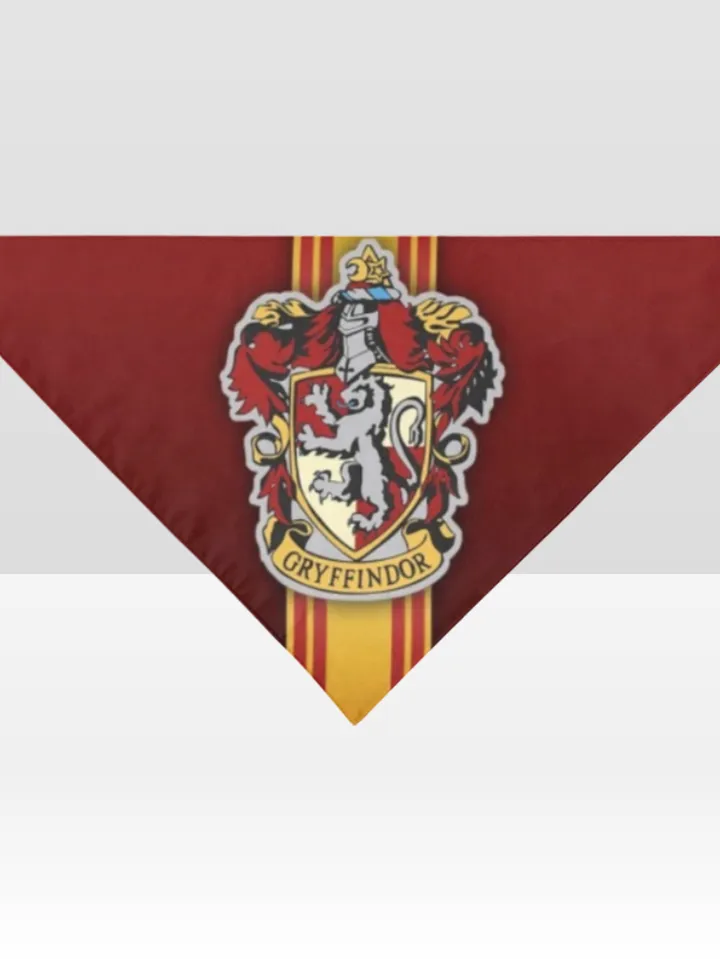 Gryffindor Pet Dog Bandana