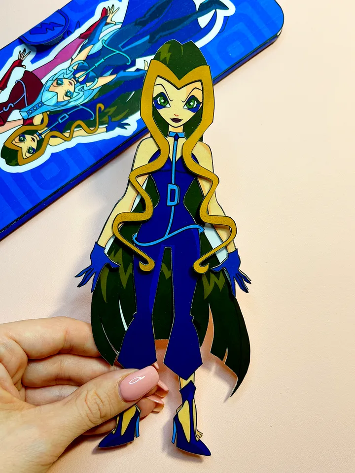 Paper dolls Fairy Trix