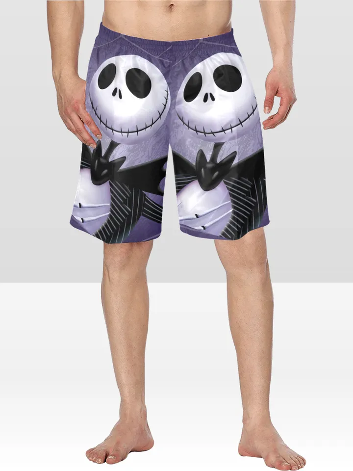 Nightmare Before Chrismas Swim Trunks