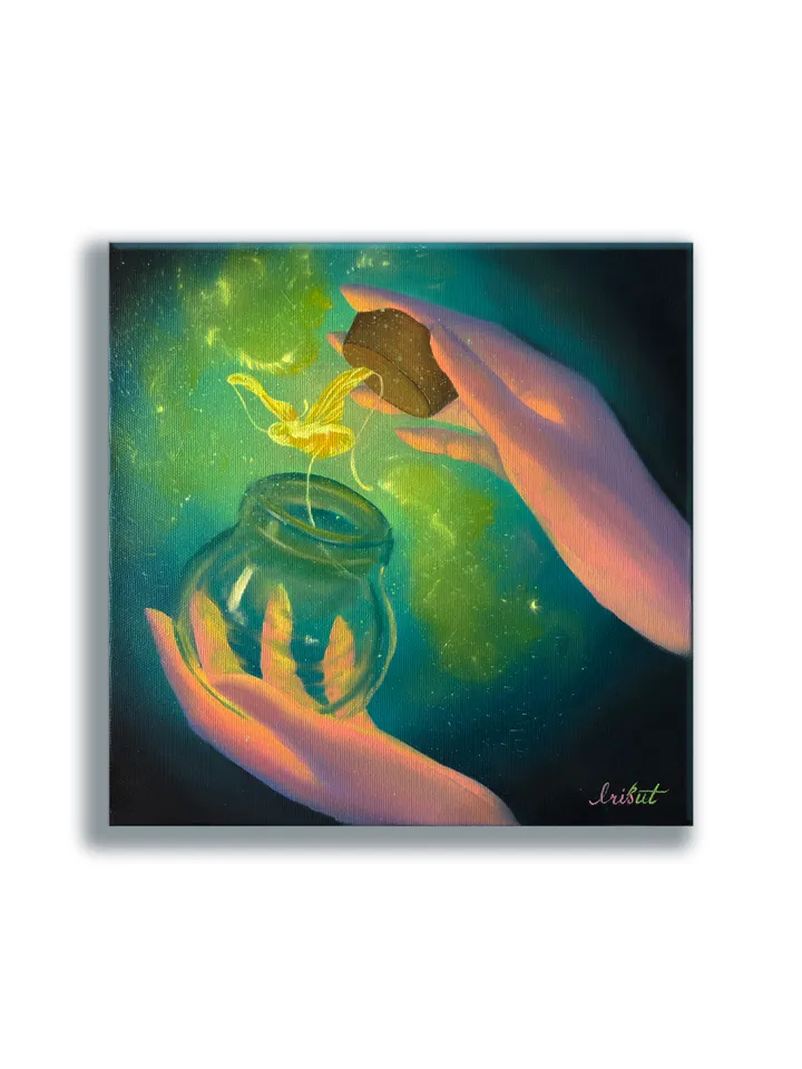 Butterfly painting Salvation artwork