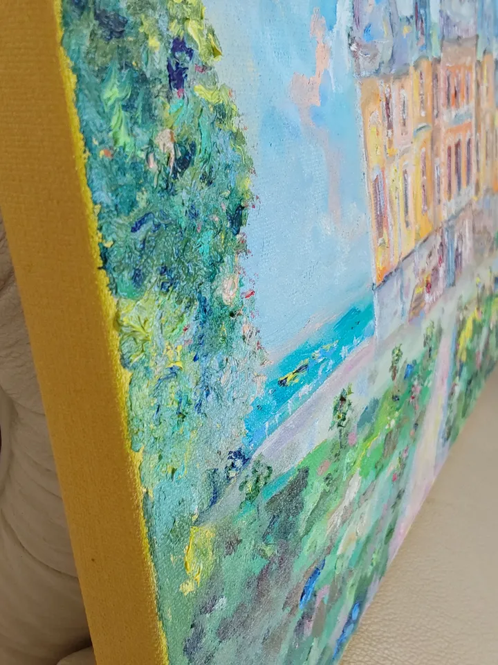 Oil painting on canvas "Massandra Palace" 40x30cm (16x12 inch)