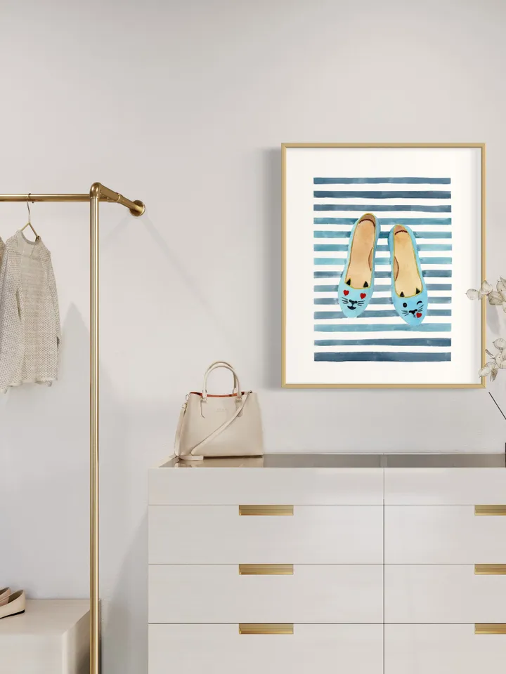 Shoes Print, Fashion Wall Art, Modern Wall Art, Girls Room Decor, Shoes Illustration, Dressing Room Decor, Girls Room Wall Art, Girls Print