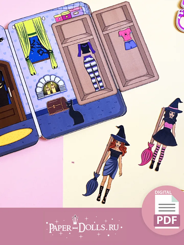 DIY Paper Witch House