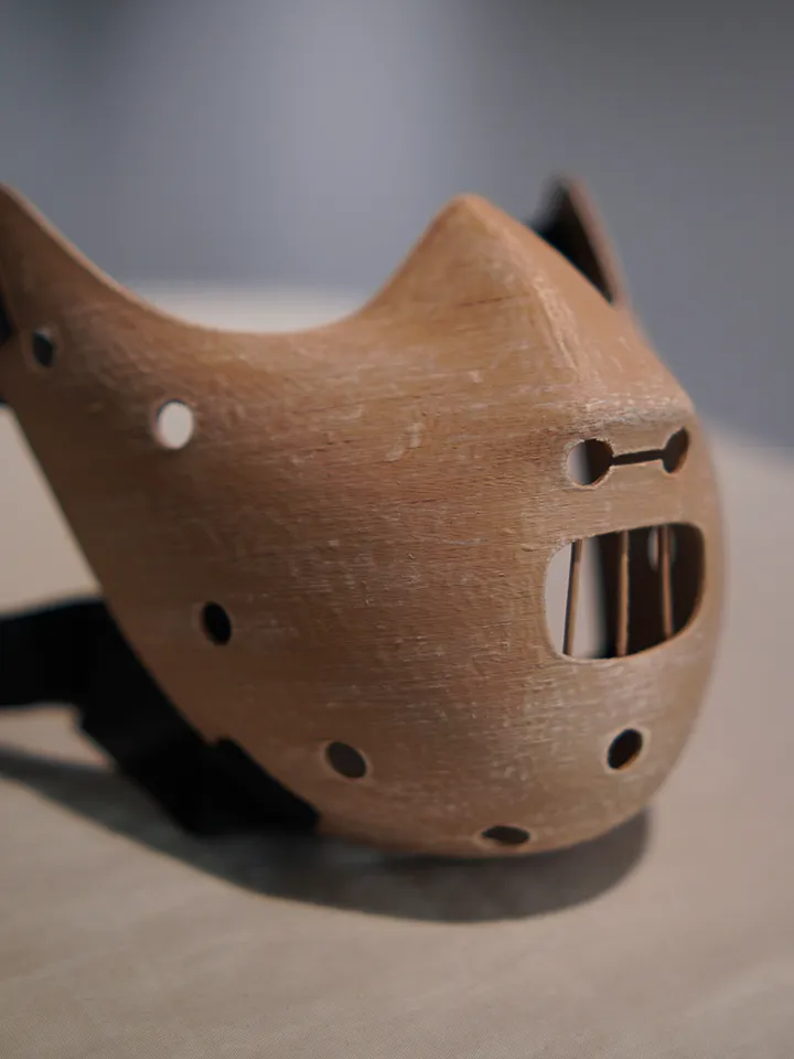 Hannibal Lecter mask from The Silence of the Lambs Hannibal Lecter mask