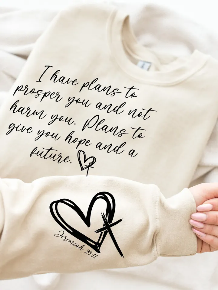 I Have Plans To Prosper You SVG Png, Inspirational Quotes, God is Working Svg, Christian Svg, Bible Quote, Self Care Svg, Back and Pocket