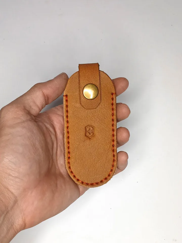 Victorinox leather sheath, leather sheath, belt sheath, original size, swiss pouch