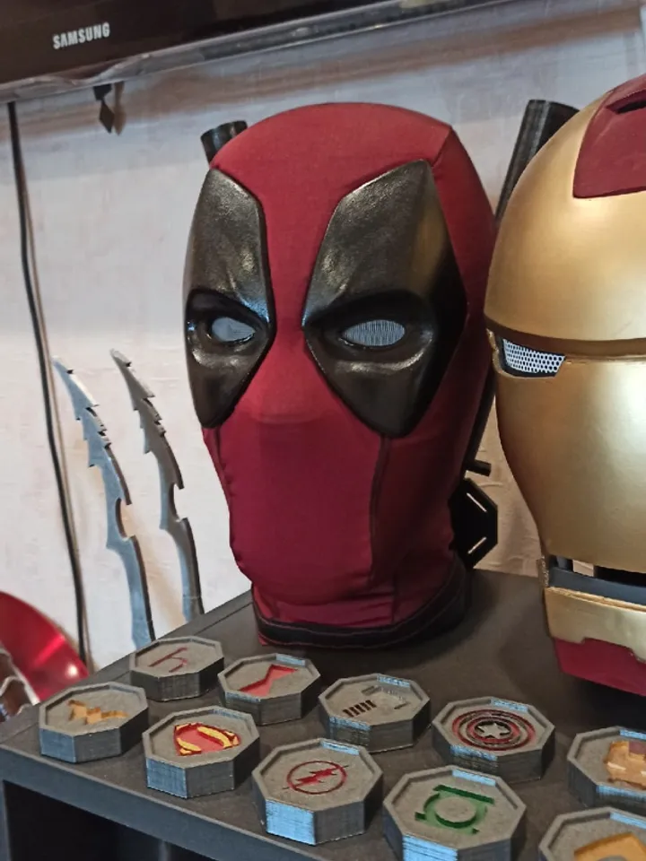 Deadpool mask cosplay marvel version 2
