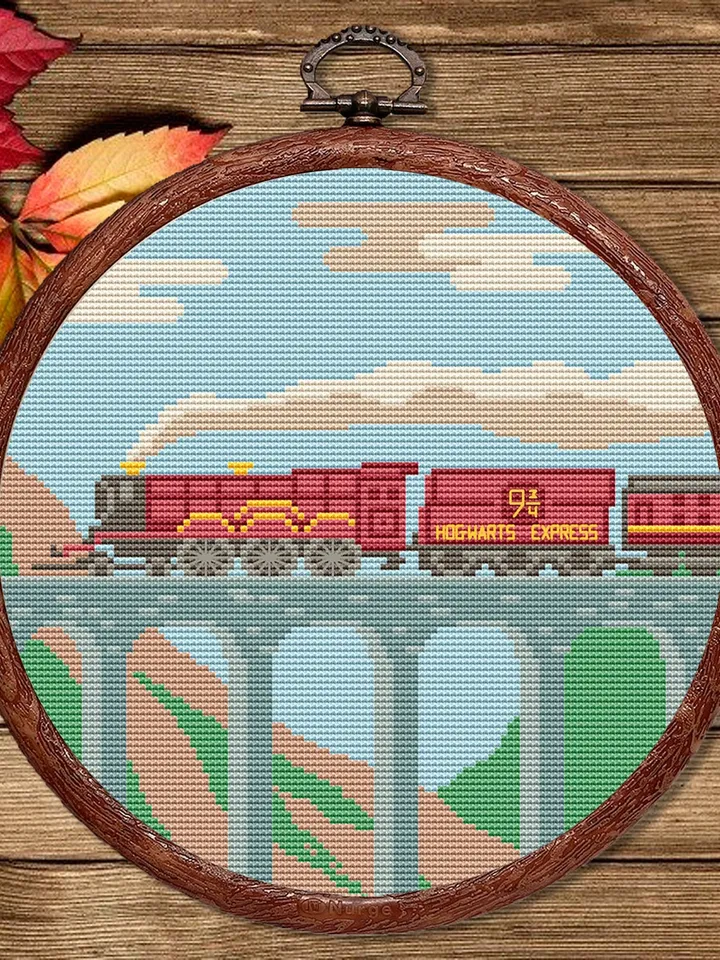 Magic Express Cross Stitch Pattern, Movies Cross Stitch Pattern, Movie Pattern, Wizard Cross Stitch Pattern, TV Cross Stitch Patterns #mv006