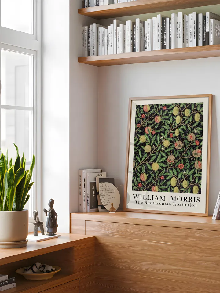 William Morris Wall Art, Vintage Botanical Print, Floral Poster Arts Decor, Digital Download, William Morris Print Digital Download 015
