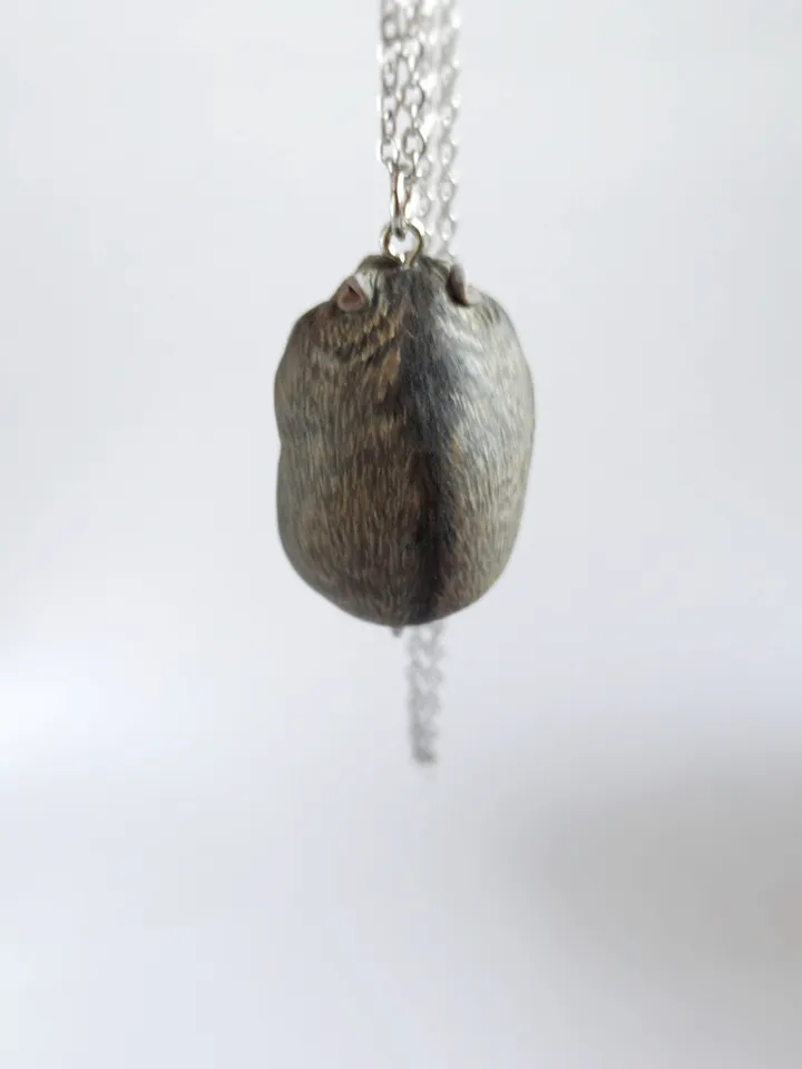 Custom hamster necklace